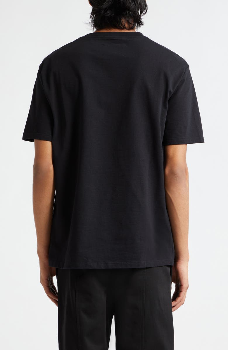 Jil Sander Mushroom Patch Cotton T-Shirt, Alternate, color, 