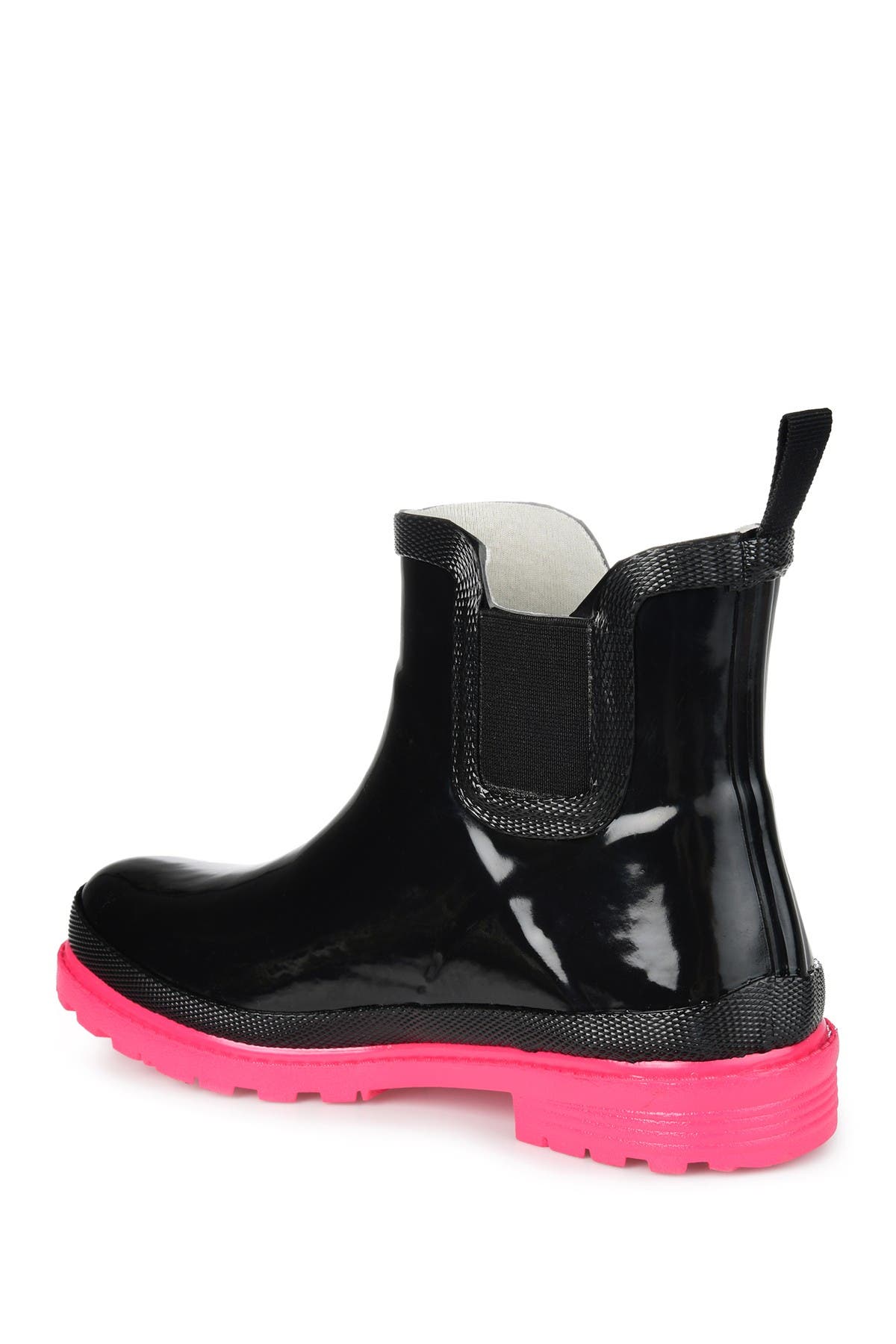 Journee Collection Tekoa Rain Boot, Alternate, color, Black