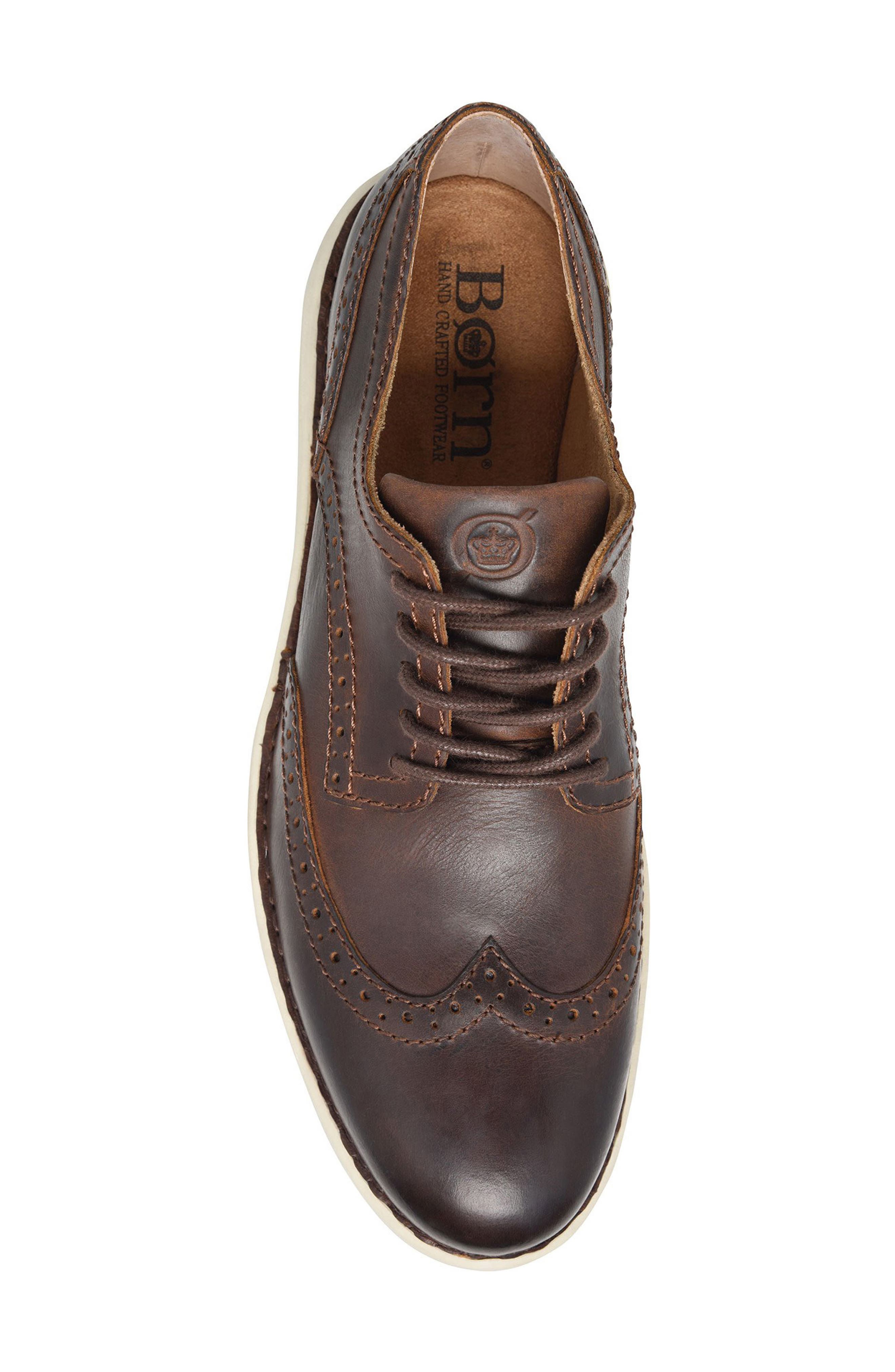 Børn Tobias Plain Toe Derby, Alternate, color, Dark Brown