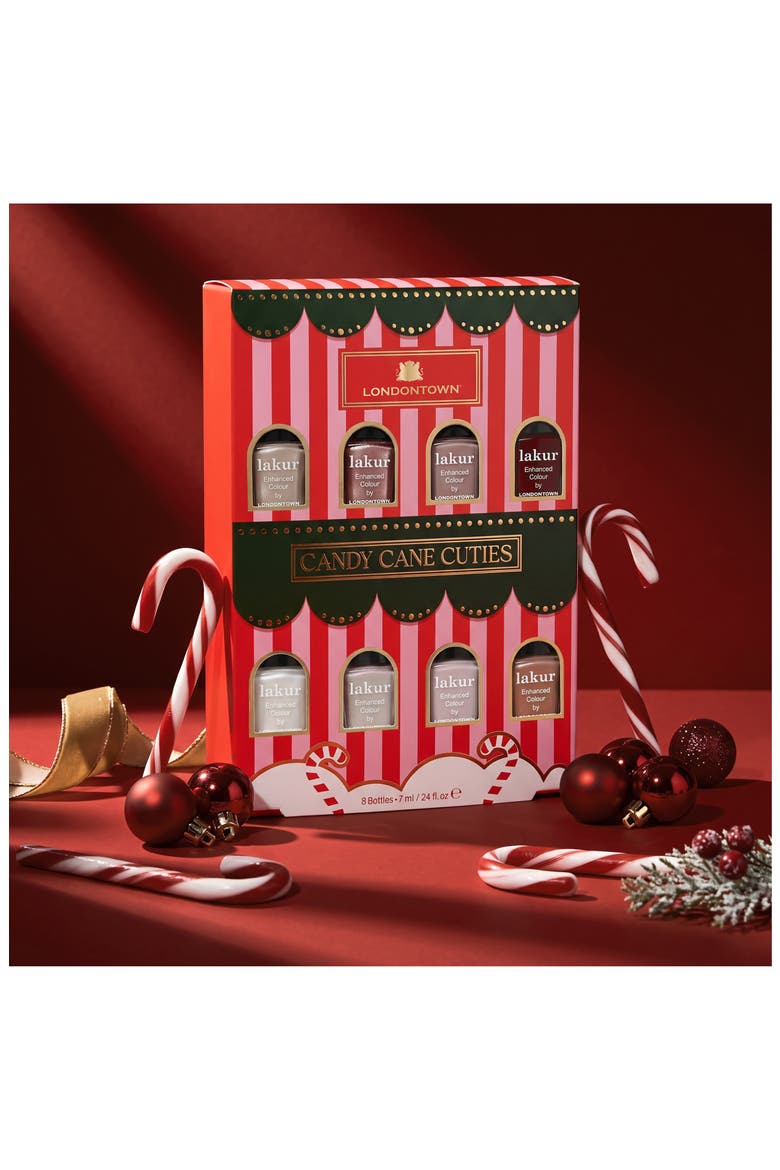 Candy Cane Cuties Nail Polish Set, Alternate, color, MIXED