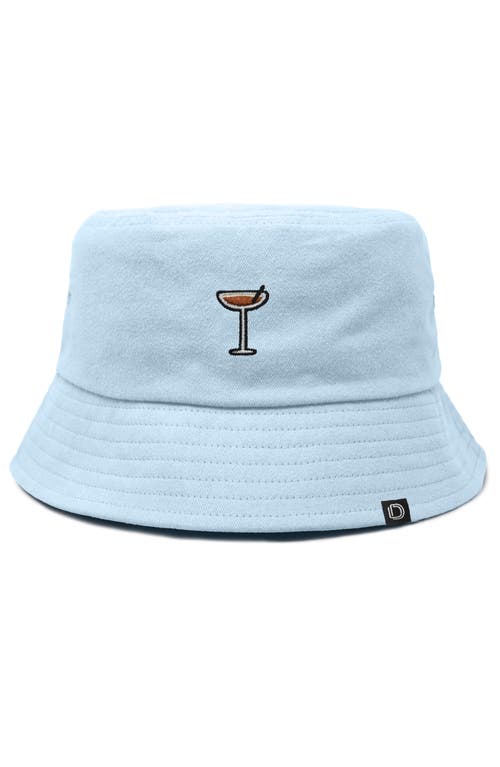 Dalix Espresso Martini Bucket Hat In Forever Blue