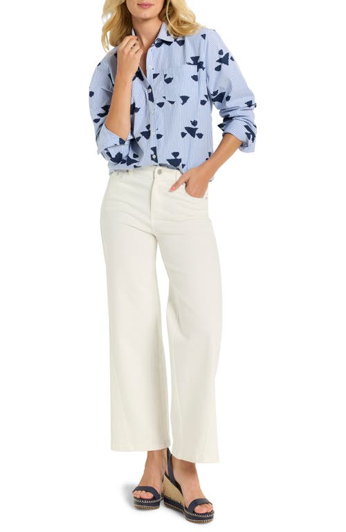 Nic + Zoe Nic+zoe Wide Leg Weekend Jeans In Paper White In Paper White
