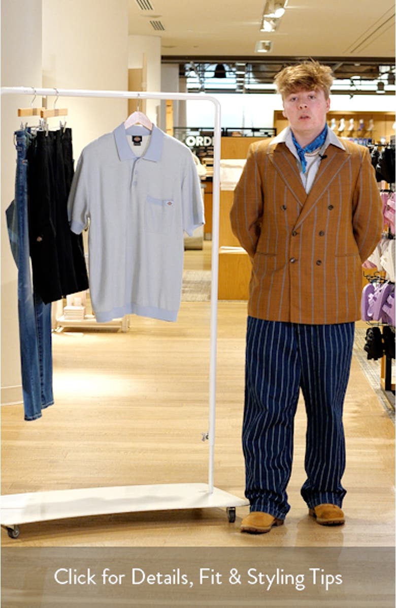 Rocky Textured Cotton Polo, sales video thumbnail