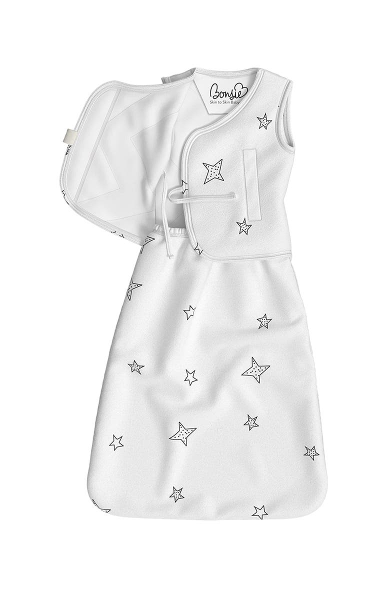 Bonsie Baby Skin to Skin Girl or Boy, Cuddle Sack, Alternate, color, Stars