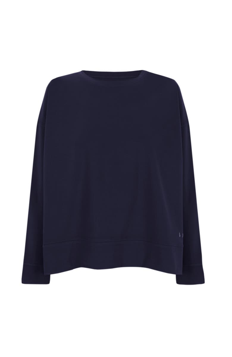 Born Living Yoga Daba Performance Sport Sweatshirt, Alternate, color, Sailor Blue