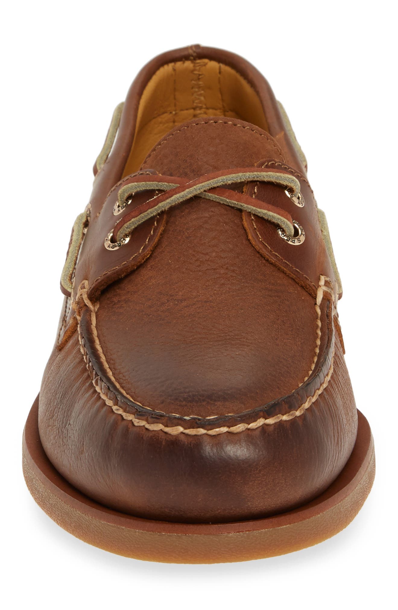 Sperry Authentic Original Gold Rivinton Boat Shoe, Alternate, color, Tan