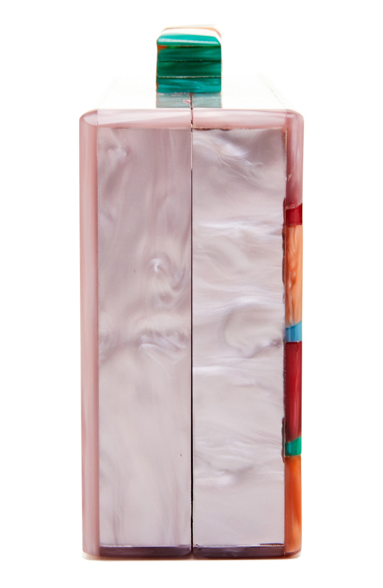 Like Dreams Geometric Box Clutch, Alternate, color, 