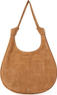 behno Ina Potli Medium Suede Hobo