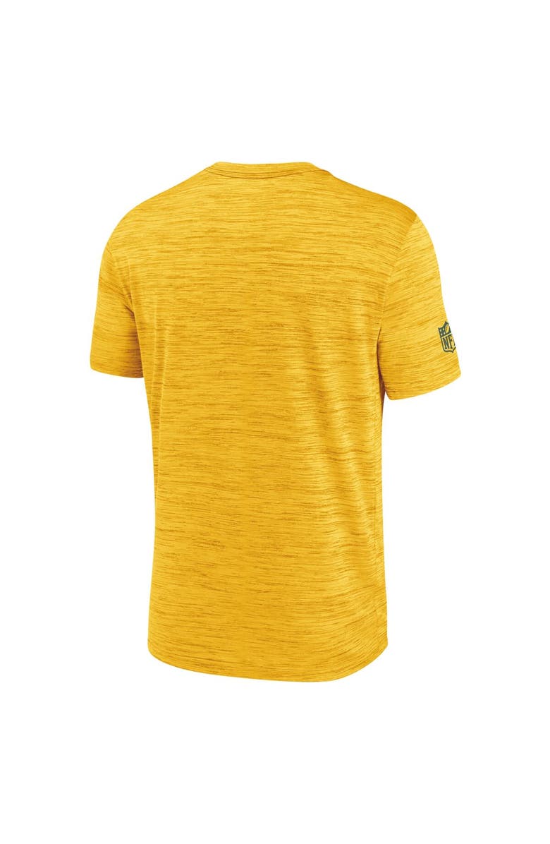 Nike Men's Nike Gold Green Bay Packers Sideline Velocity Performance T-Shirt, Alternate, color, Gold