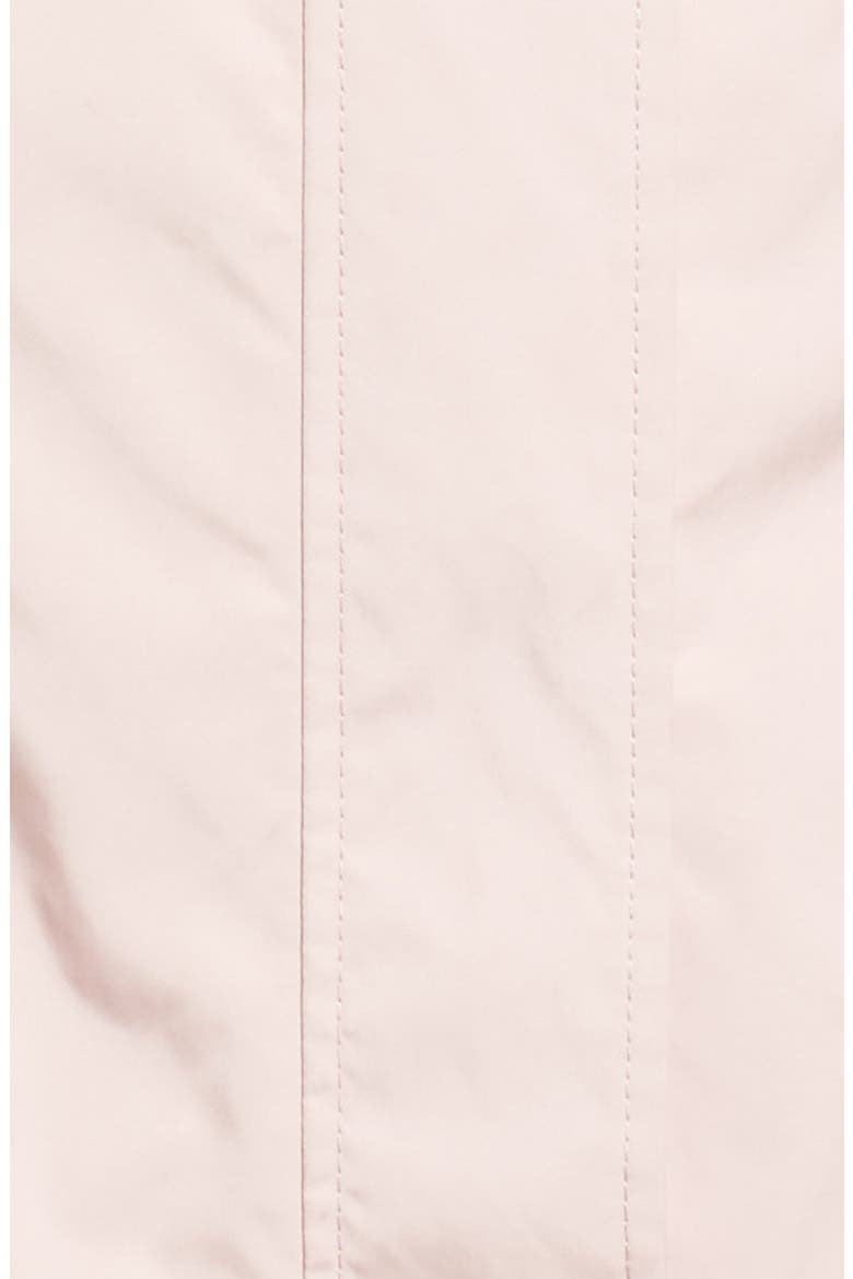 Back Bow Packable Hooded Raincoat, Alternate, color, CANYON ROSE