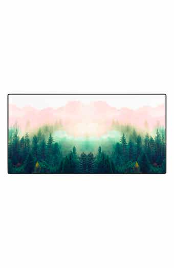 Deny Designs Mountain Landscape Painting 01 Desk Mat