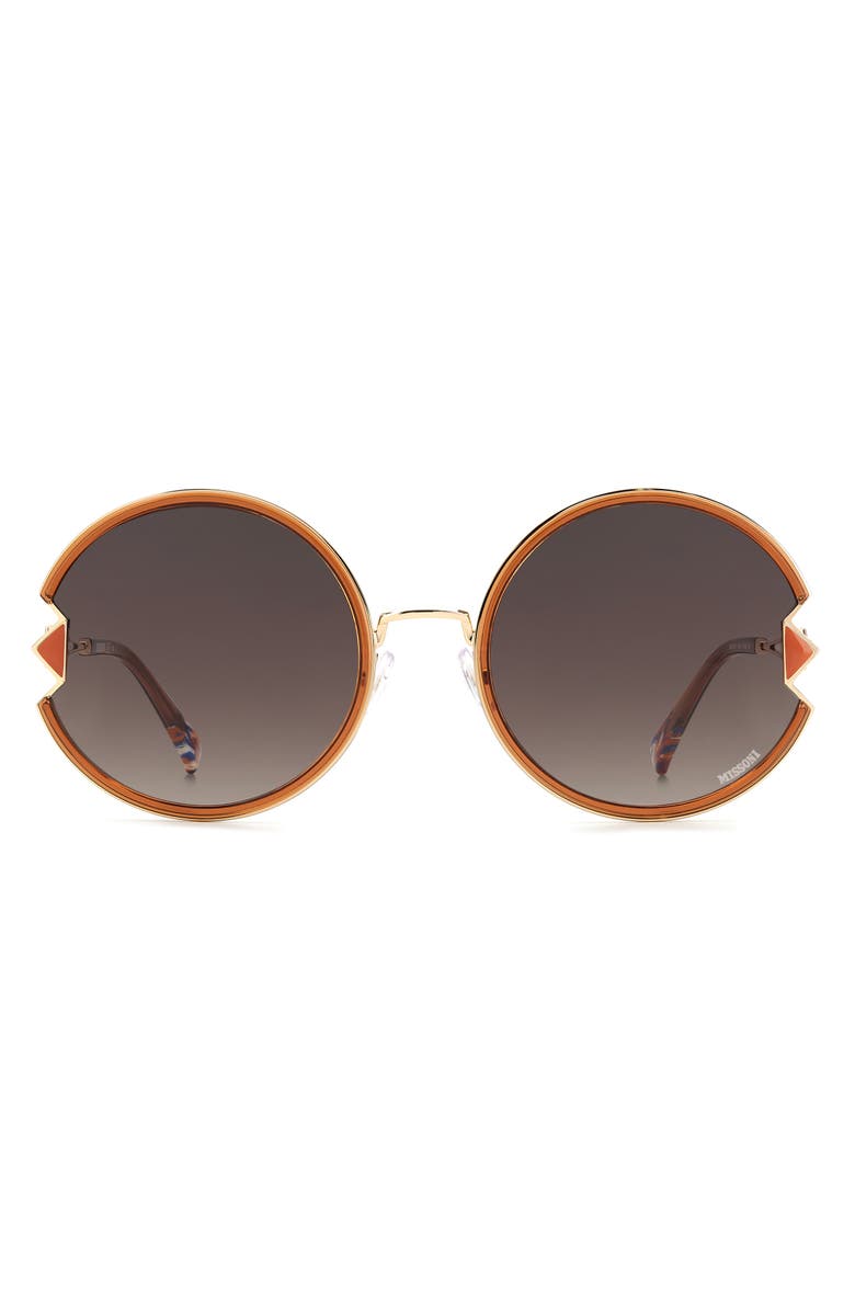 Missoni 59mm Round Sunglasses | Nordstromrack display picture 2