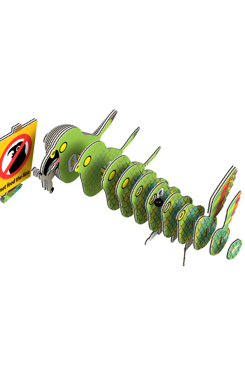 Eugy Puzzles Kea 3D Puzzle, Alternate, color, NO COLOR