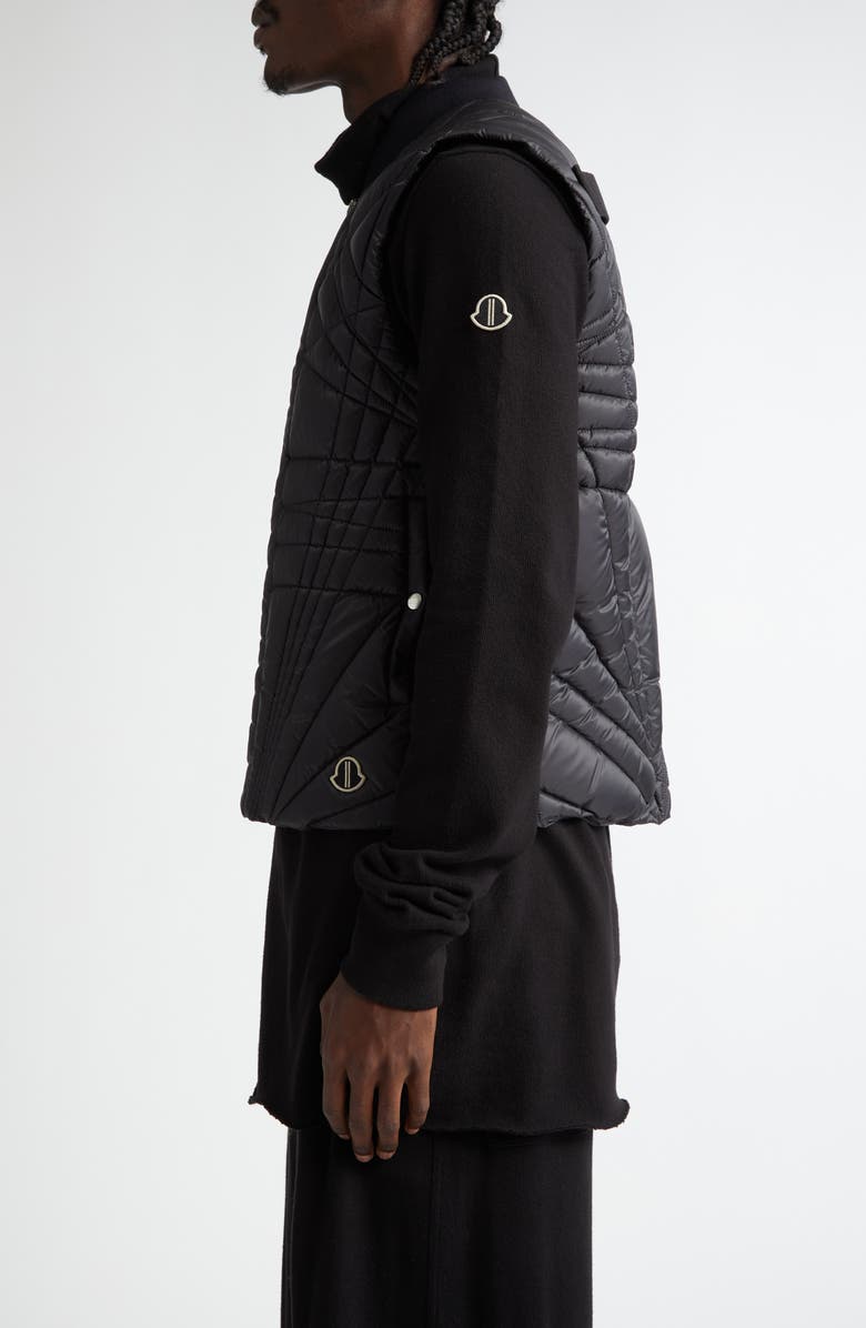 Moncler x Rick Owens Megapenta Quilted Flight Vest, Alternate, color,