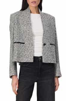 rag & bone Pippa Wool Blend Tweed Blazer