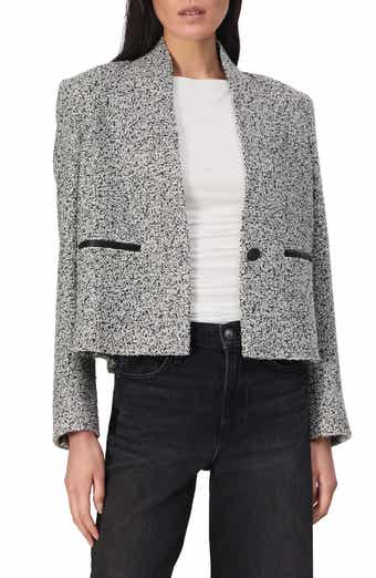 rag & bone Pippa Wool Blend Tweed Blazer
