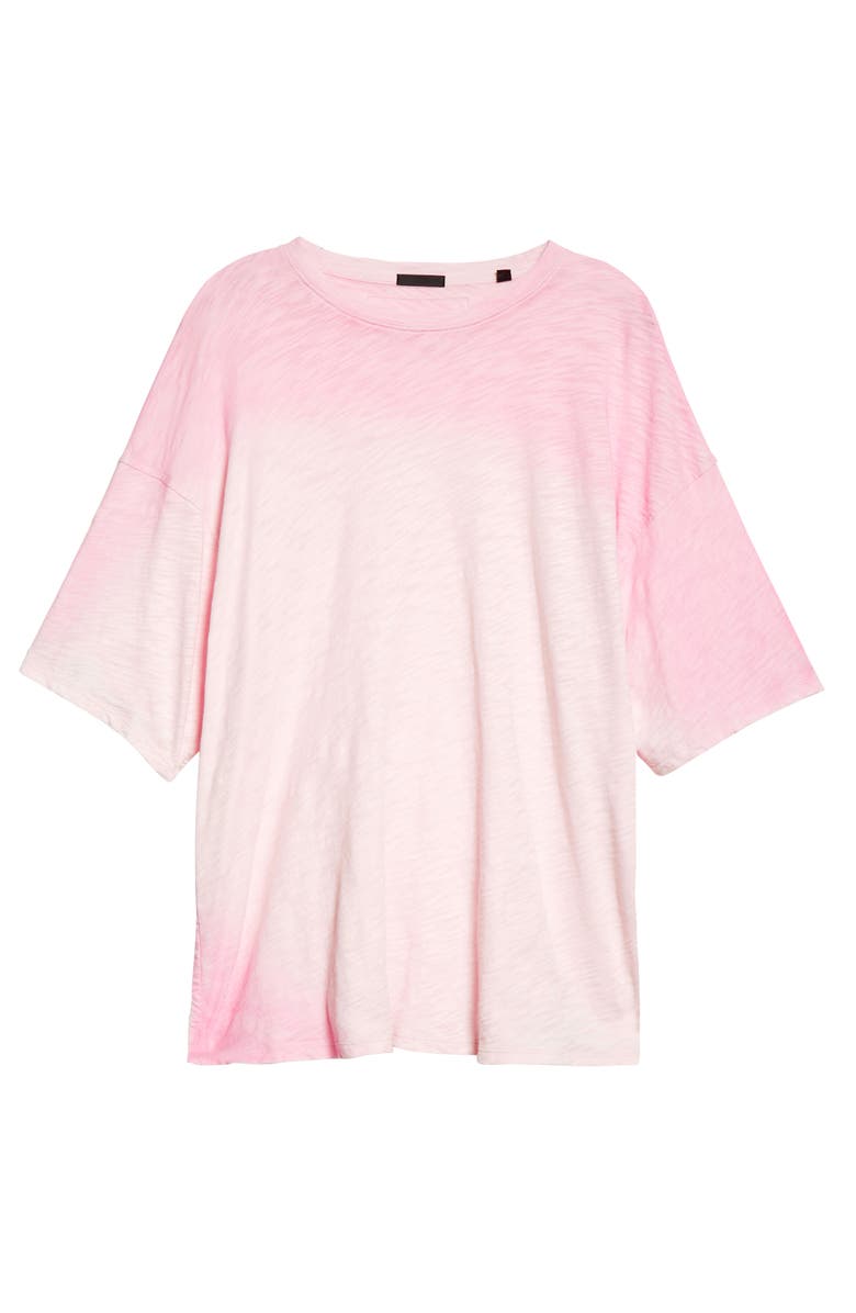 ATM Anthony Thomas Melillo Hand Sprayed Fade Oversize Cotton T-Shirt, Alternate, color, 