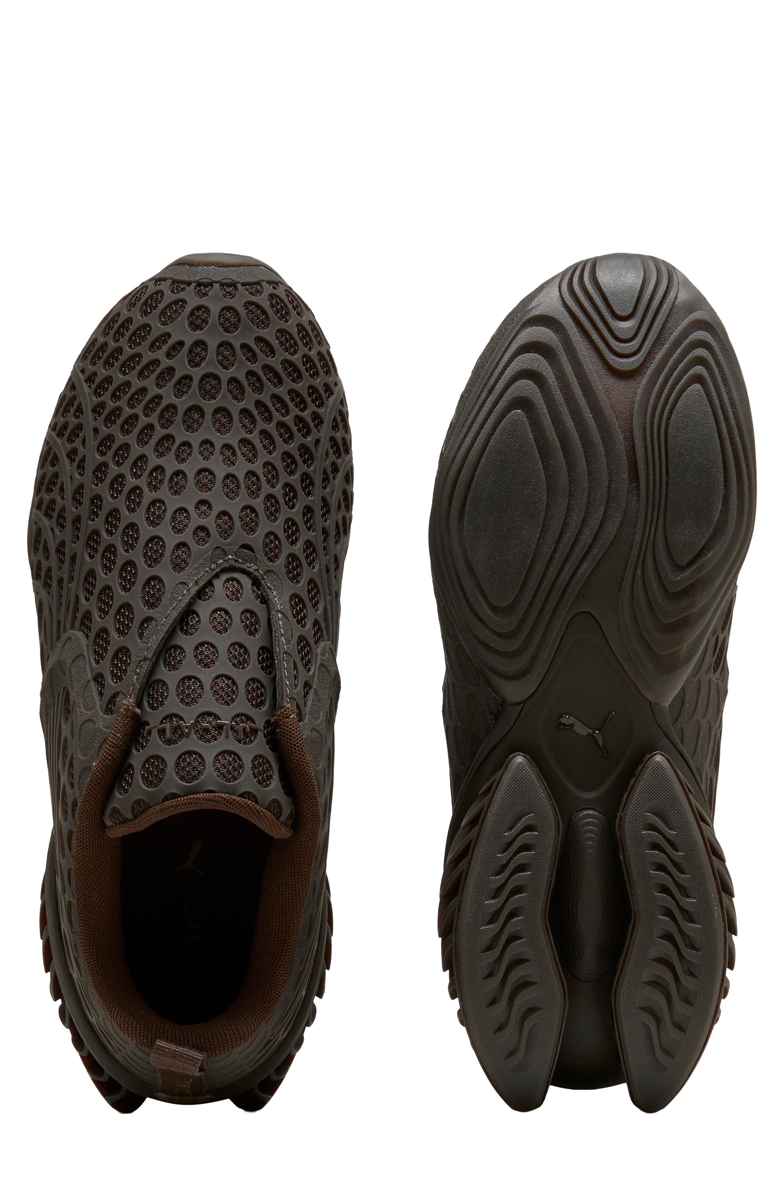 Gender Inclusive Cell Geo 1 Cage J.L-A.L Sneaker, Alternate, color, BITTER CHOCOLATE