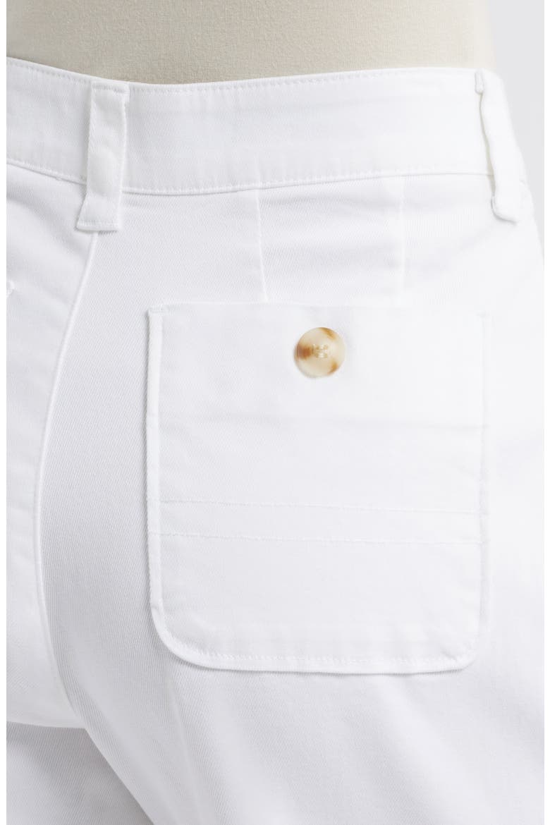 Skyrise Wide Leg Pants, Alternate, color, WHITE