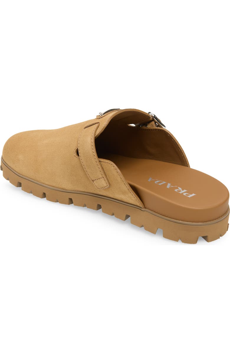 Prada Buckled Mule, Alternate, color, Cannella