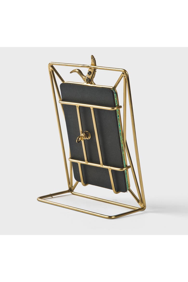 Serenity Crane Frame - 4x6, Alternate, color, Gold