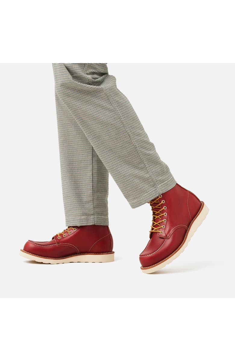 Red Wing Heritage Classic Moc<sup>®</sup> Russet Leather Boot, Alternate, color, Oro Russet Portage