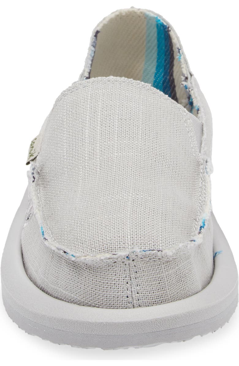 Sanuk Donna Convertible Hemp Slip-On Shoe, Alternate, color,