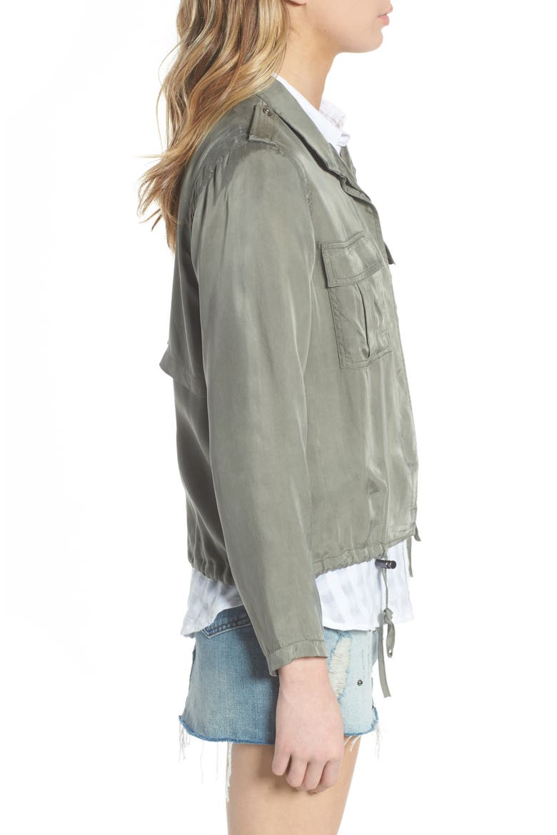 Collins Military Jacket, Alternate, color, SAGE