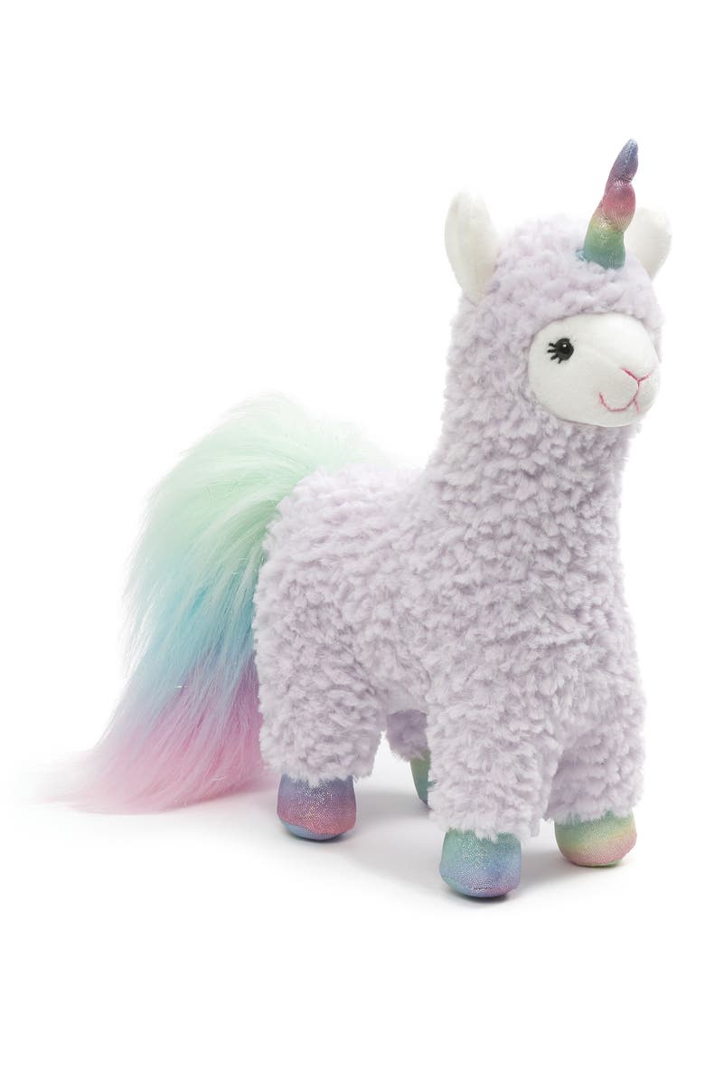 Gund Sugar Plum Llamacorn Stuffed Toy, Main, color, Multi Purple