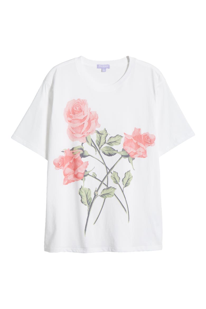 Boyfriend Graphic T-Shirt, Alternate, color, BRI WHT ROSE