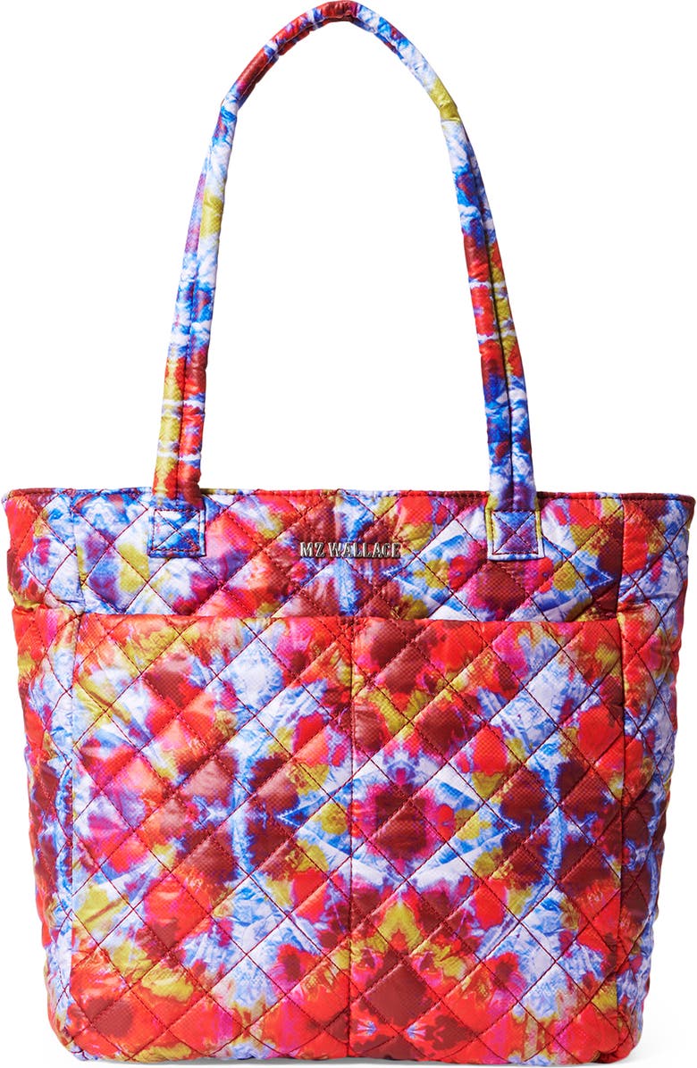 MZ Wallace Small Metro Quatro Quilted Nylon Tote, Main, color,