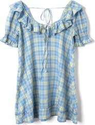 Damson Madder Harlow Organic Cotton Minidress