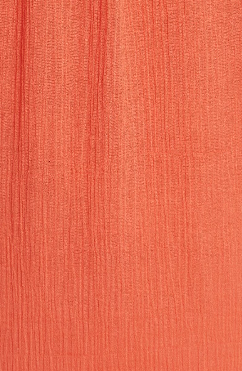 Joie Nieva Embroidered Cotton Shift Dress, Alternate, color,