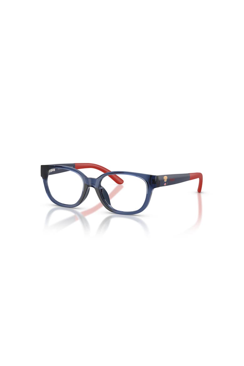 45mm Rectangle optical glasses, Main, color, Blue