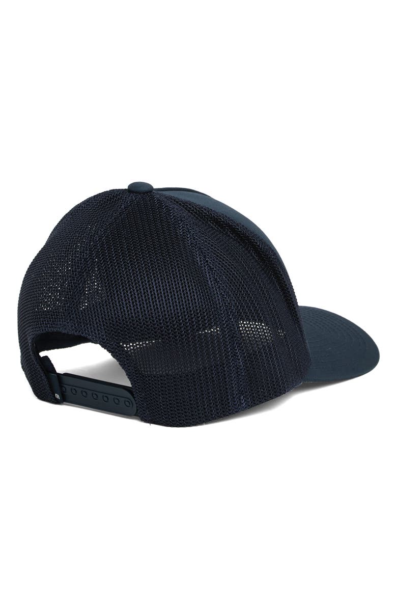 TravisMathew Hoover 2.0 Trucker Hat, Alternate, color, Blue Nights