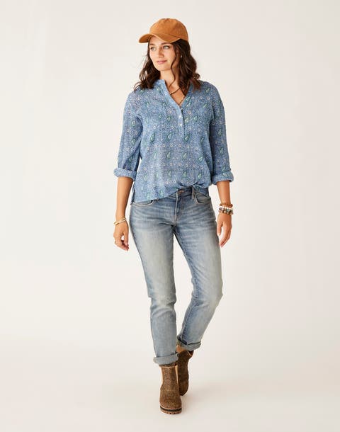 Ghemdilmn Camicia da Spiaggia da Donna per Vacanze al Mare in Maglia