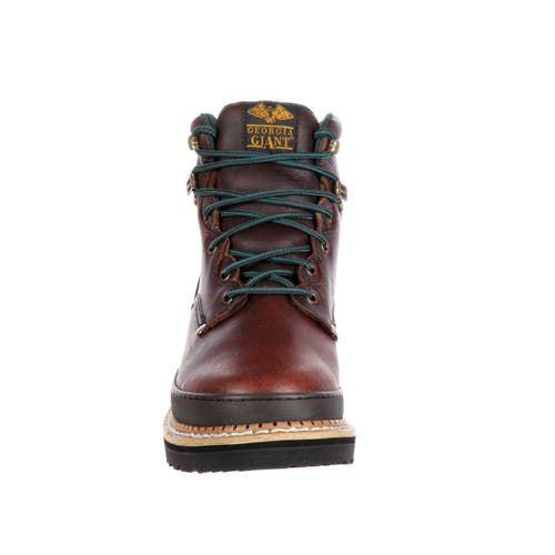 Georgia Boot Steel Toe Work Boot In Brown