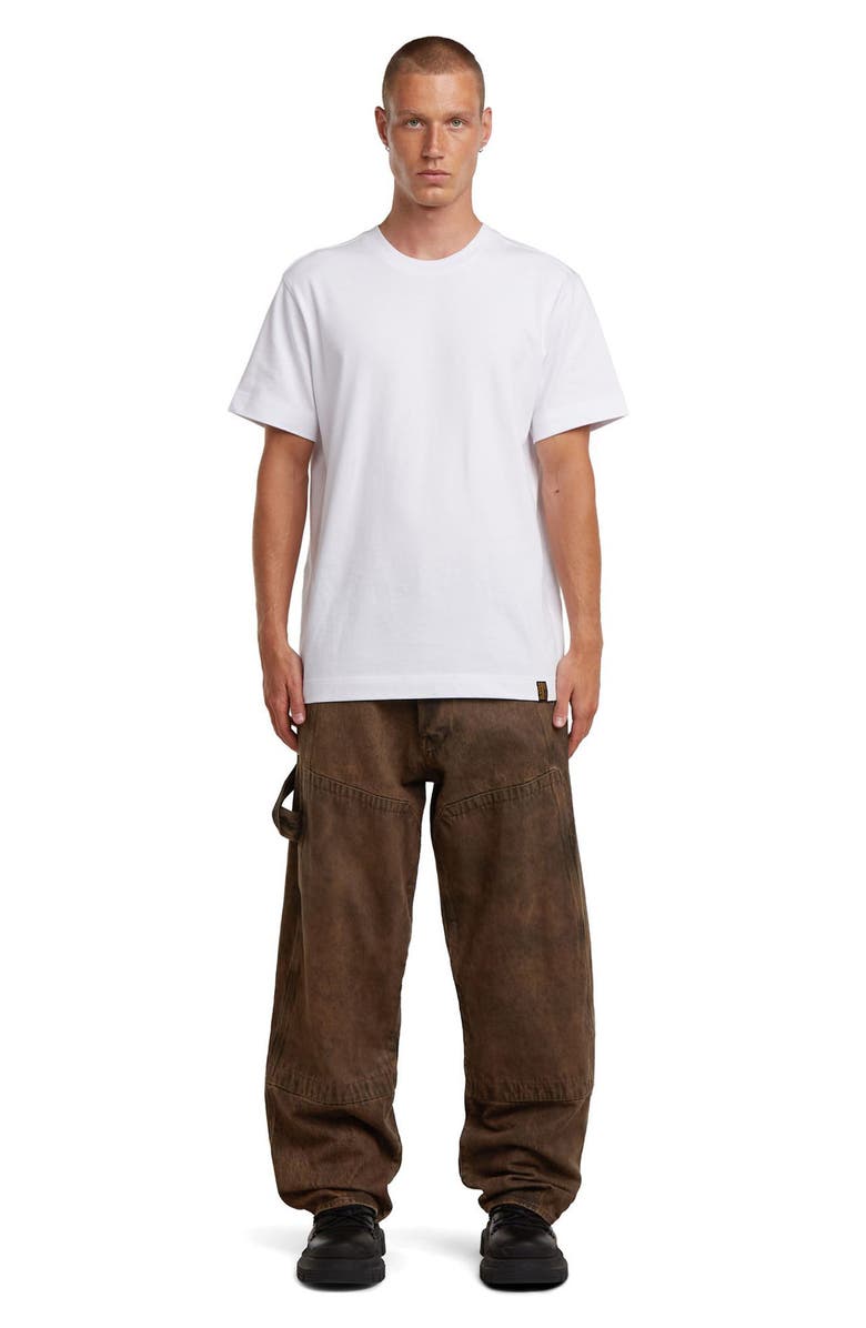 G-STAR Contor 3D Loose Carpenter Jeans, Alternate, color, Faded Cognac Skin