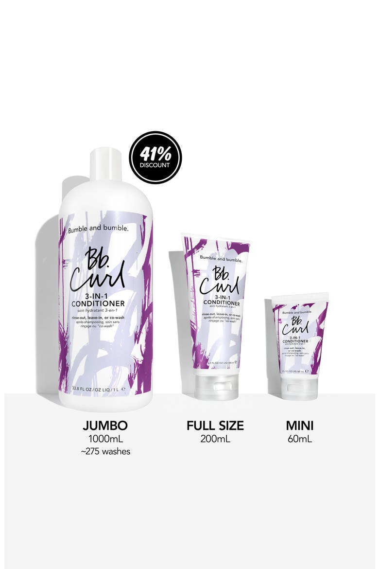 Curl 3-in-1 Moisturizing Conditioner, Alternate, color, NO COLOR