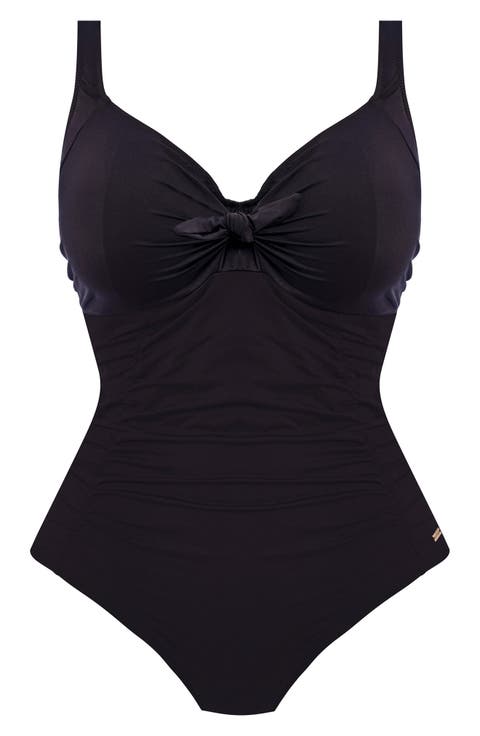 Merissa Underwire Twist Front One-Piece Swimsuit