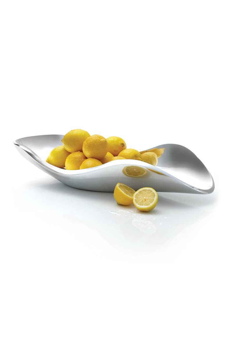 Bella Platter, Alternate, color, SILVER