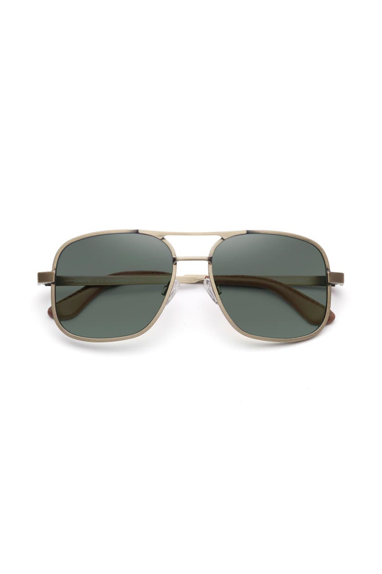 Metamodernist Scout | Polarized Sunglasses, Main, color, Matte Vintage Gold