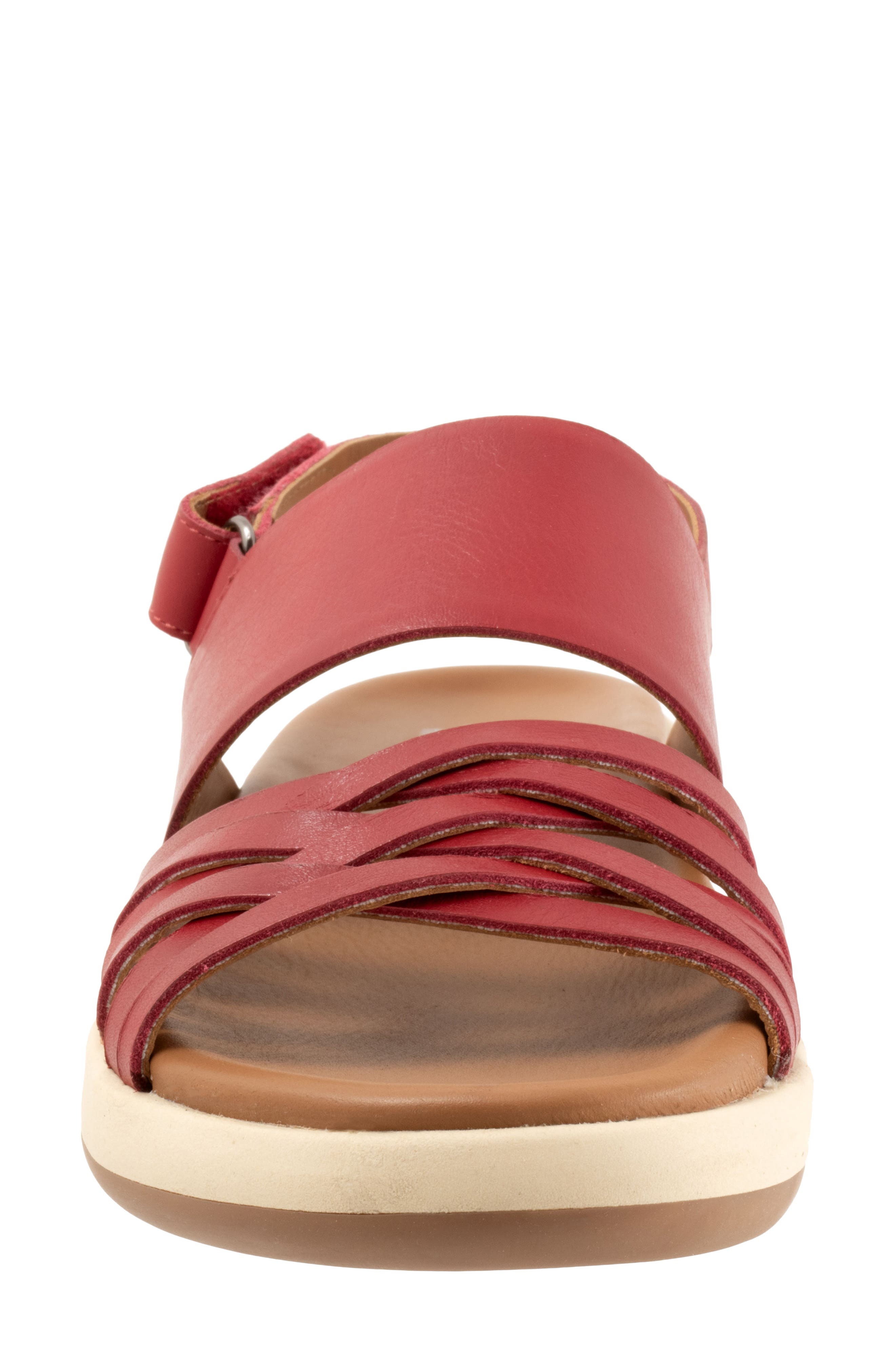 Jewell Slingback Platform Sandal, Alternate, color, RED