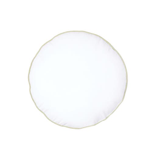 C & F Home C&f Home Lavender Bee Wreath Round Embroidered Throw Pillow, 16" X 16" In Multi