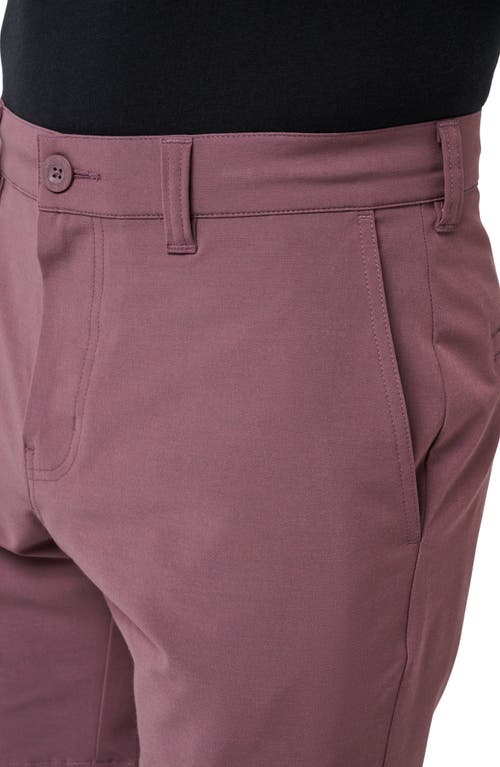 Travismathew Open To Close Tech Chino Shorts In Flint