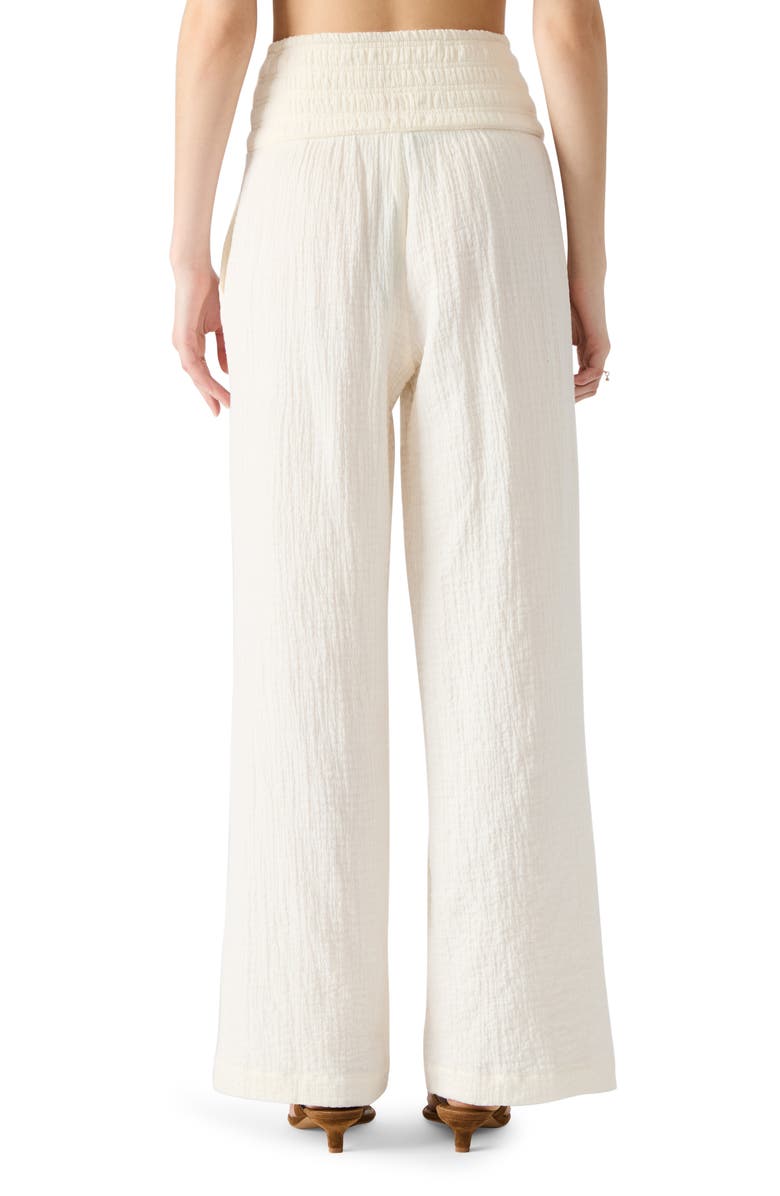 Steve Madden Pomeline Stretch Cotton Guaze Pants, Alternate, color, 