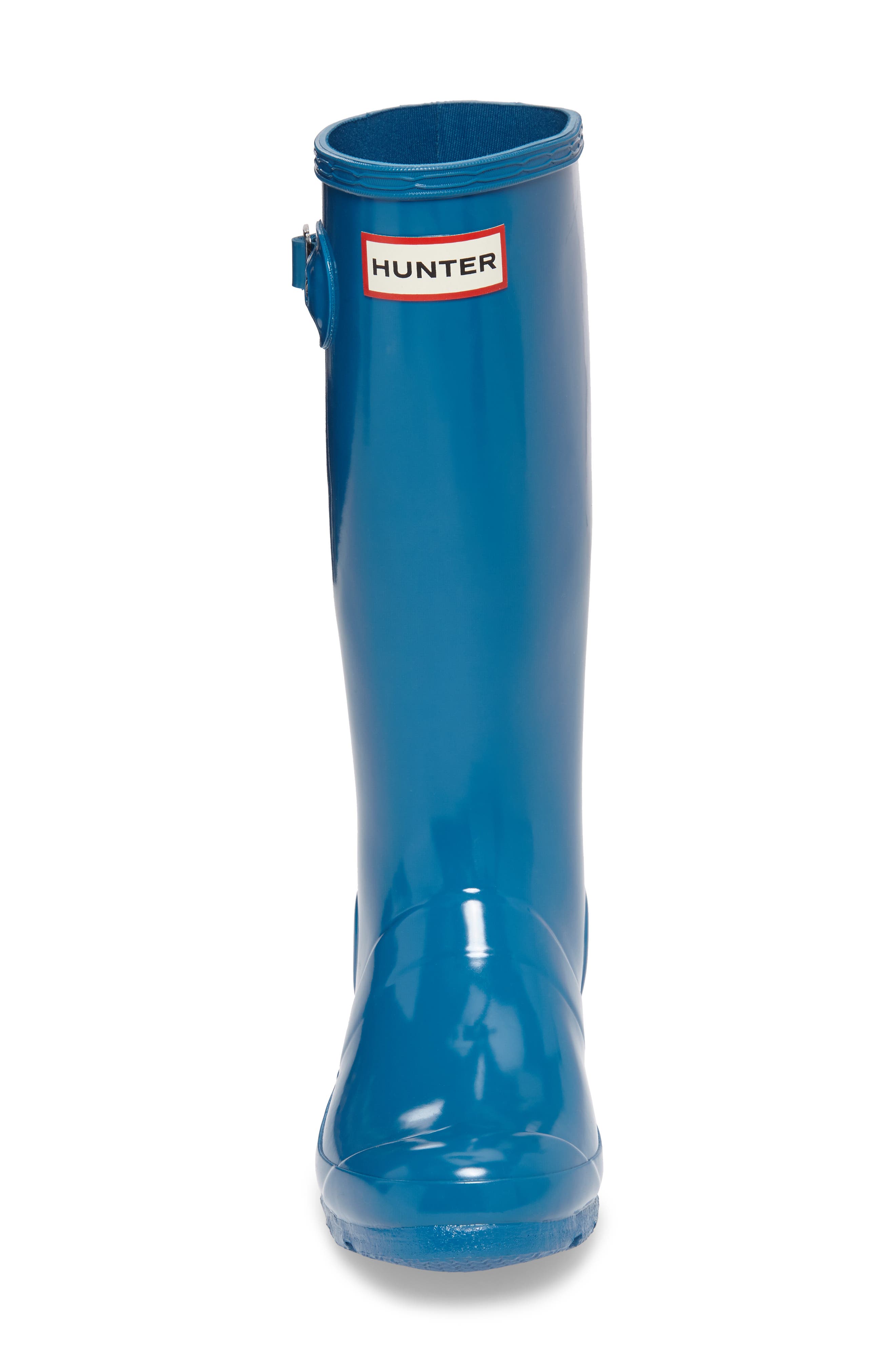 Kids' Original Gloss Waterproof Rain Boot, Alternate, color, OCEAN BLUE