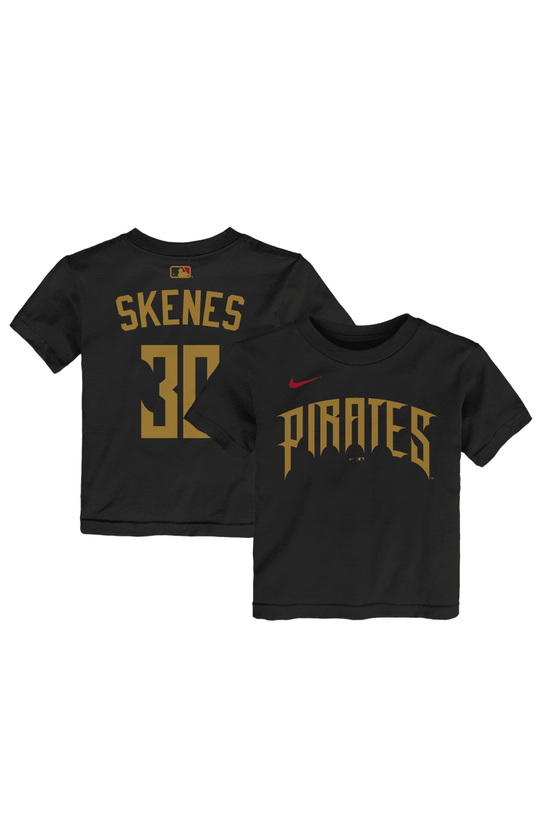Nike Toddler Nike Paul Skenes Black Pittsburgh Pirates 2026 City Connect Name & Number T-Shirt, Main, color, Black