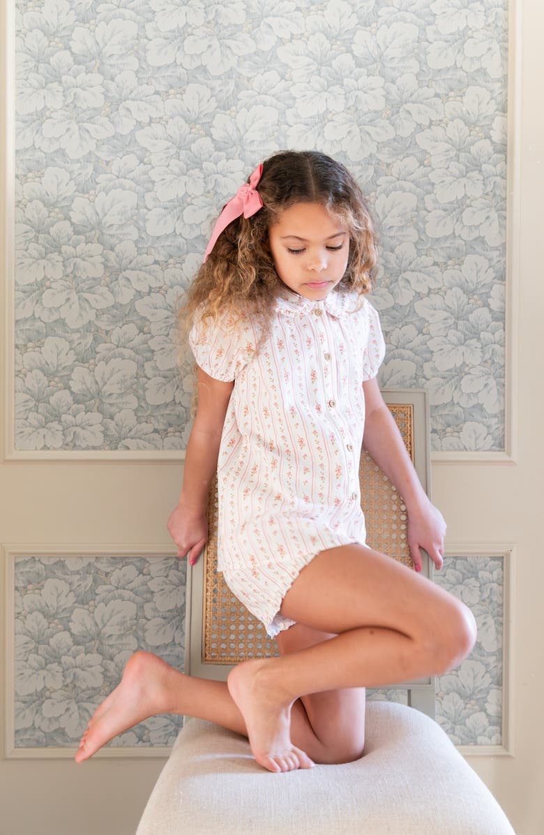 Little Paper Kids Camilla Short Set, Alternate, color, Spring Blooms