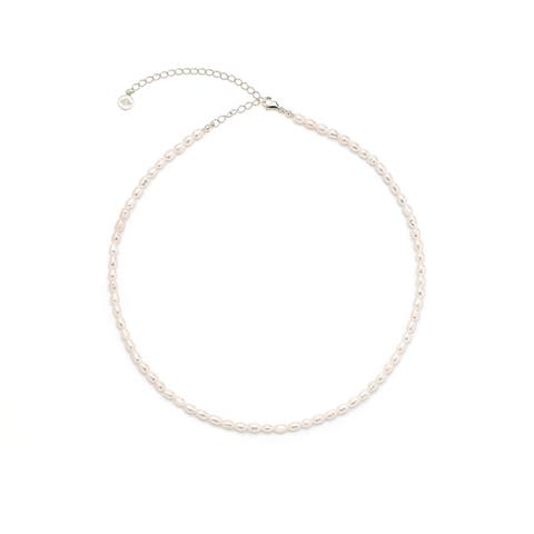 Pure Light Baroque Freshwater Pearl Choker Necklace